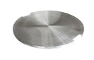 Brander afdekplaat rond RVS