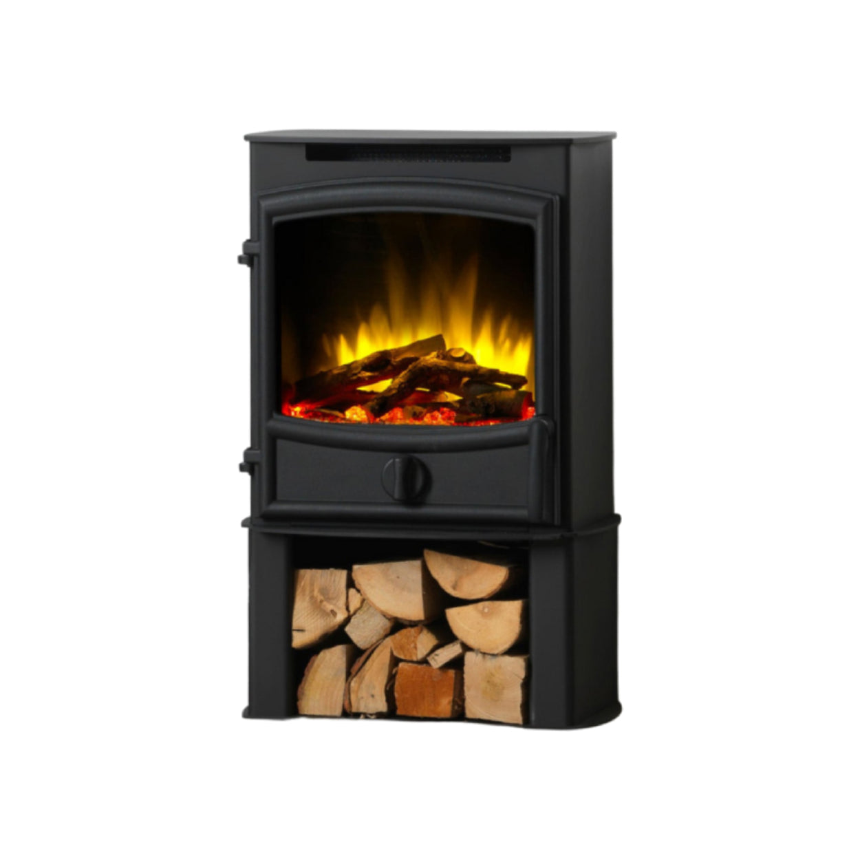 Charlton_Jenrick_Fireline_rechte deur_Getoogde deur_houtbox_elektrisch_kachel_haard