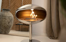 Cocoon_Aeris_Pedestal_Zwart_RVS_Vrijstaand_Bio-ethanol_handmatig_Design