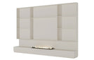 TV-meubel Shayn - TV-kast met Elektrisch, Bio-ethanol haard, Maatwerk, haardmeubel, TV-wand, Decolegno, Verlichting, Nissen
