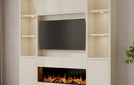TV-meubel Loua - TV-kast met Elektrisch, Bio-ethanol haard, Maatwerk, haardmeubel, TV-wand, Decolegno, Verlichting, Nissen