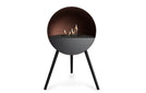 Le_Feu_Dome_Bio-ethanol_handmatig_manueel_vrijstaand_haard_zwart_wit_zilver_roségoud_mocca