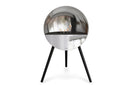 Le_Feu_Dome_Bio-ethanol_handmatig_manueel_vrijstaand_haard_zwart_wit_zilver_roségoud_mocca
