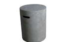 Elementi - ronde Gasfles Cover lichtgrijs - Buitenhaard, terrashaard, gashaard