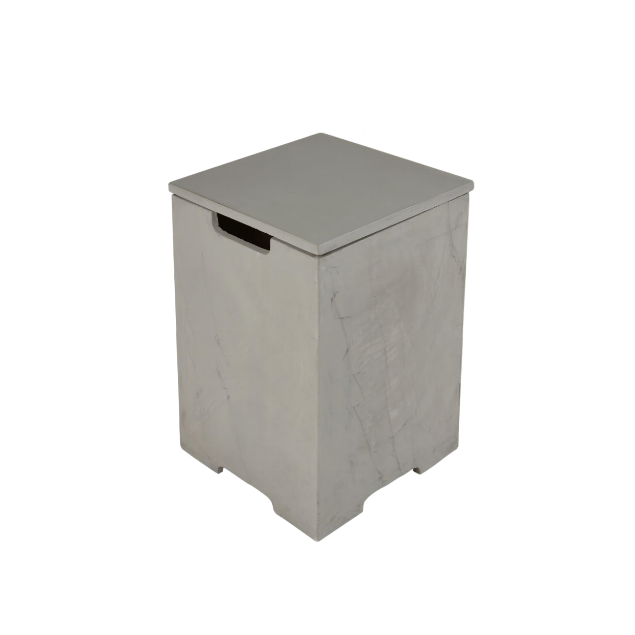 Vierkante Gasfles Cover Space Grey