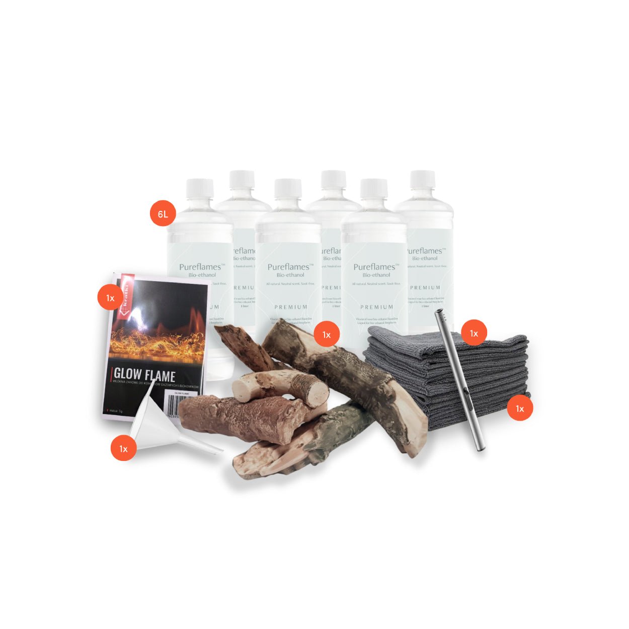 Superpakket Bio-ethanol Luxe