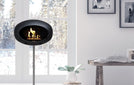 Le_Feu_Steel_High_Low_Bio-ethanol_haard_vrijstaand_dome_bowl_zwart_chromed_silver_rosegold_white_nickel_manueel_burner_design