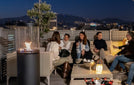 Le_Feu_Patio_Bio-ethanol_buitenhaard_terrashaard_terrrasverwarmer_tuinhaard_terrasheater