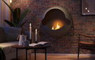 Cupola_Vauni_Bio-ethanol_hanghaard_wandhaard_handmatig_manueel_brander_echt_vuur_sfeer_design