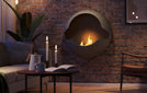 Cupola_Vauni_Bio-ethanol_hanghaard_wandhaard_handmatig_manueel_brander_echt_vuur_sfeer_design