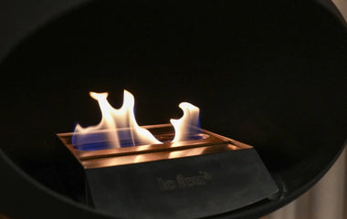 Hoe steek ik een bio-ethanol haard aan?