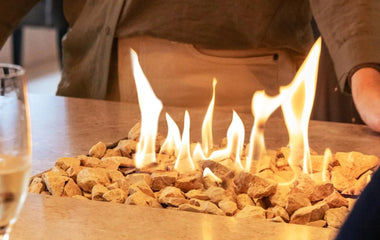 Hoeveel warmte geeft een bio-ethanol haard?