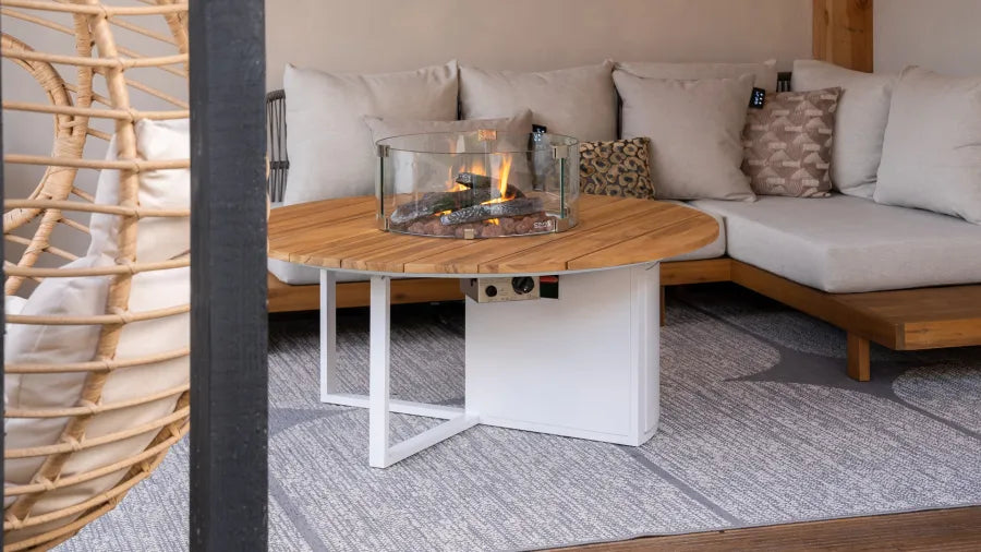Salontafels met haard