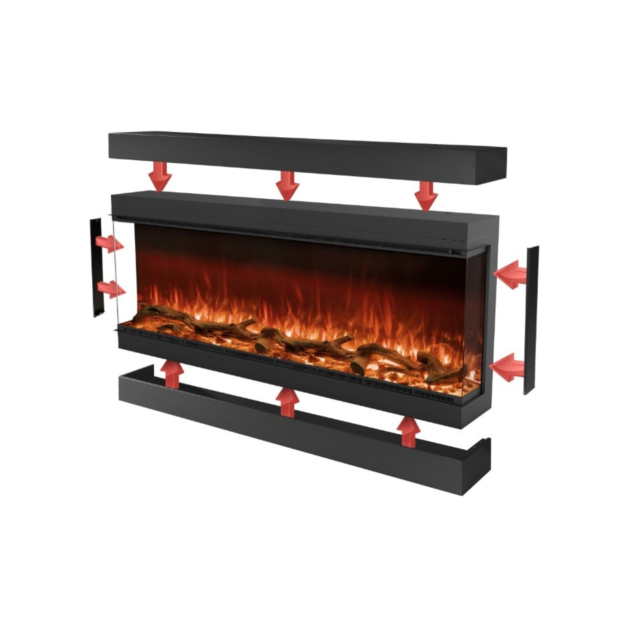 Decoratieve panelen voor wandmontage