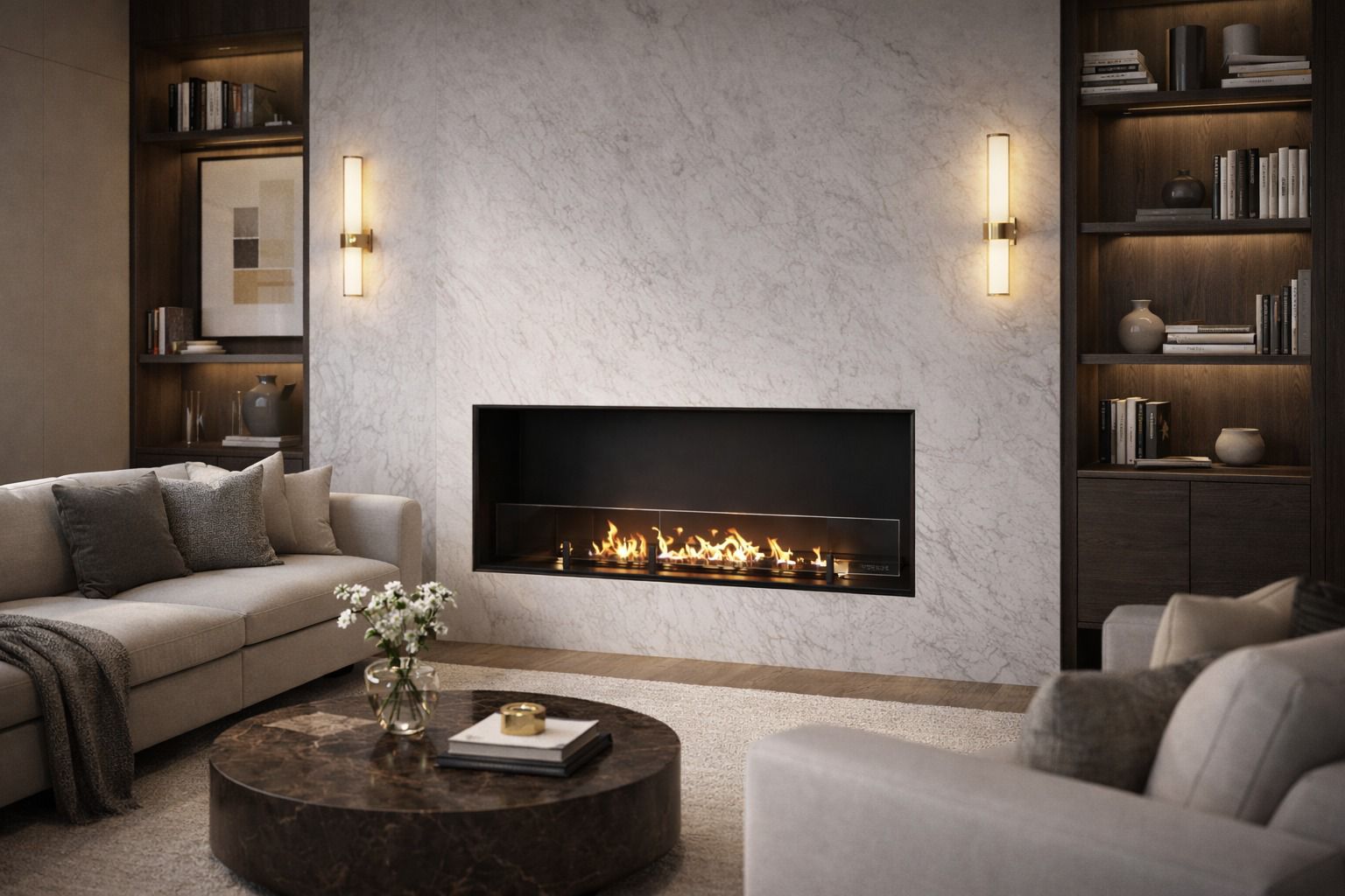 Sfeer én warmte zonder gas