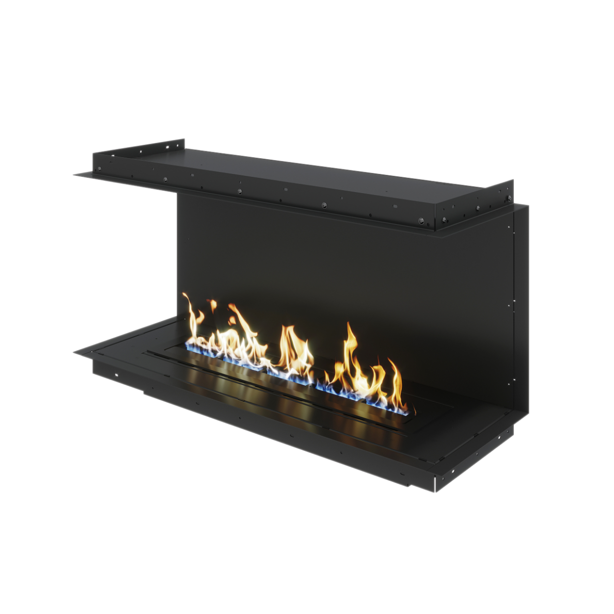 Stalen achterzijde (standaard)