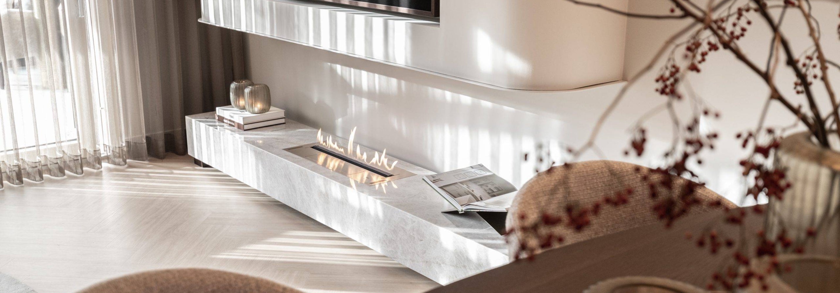 Bio-ethanol haard en warmte: kan het als verwarming dienen?