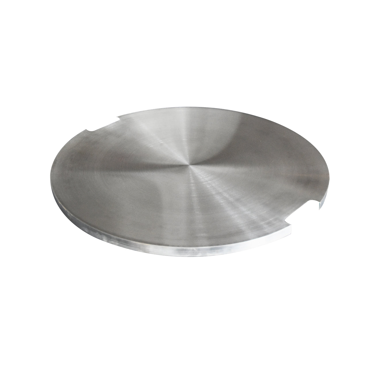 Brander afdekplaat rond RVS