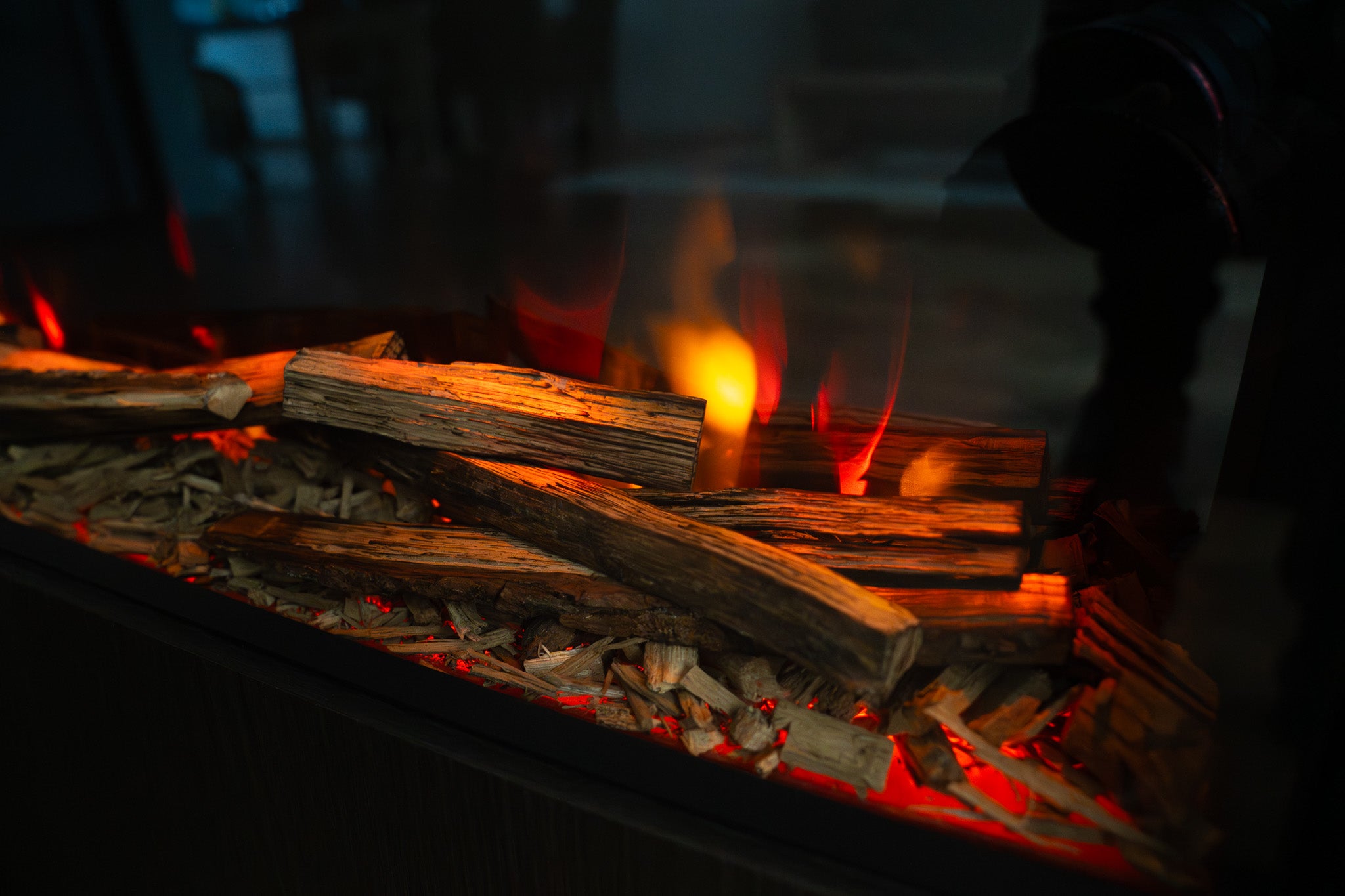 Perfecte combinatie met een haard