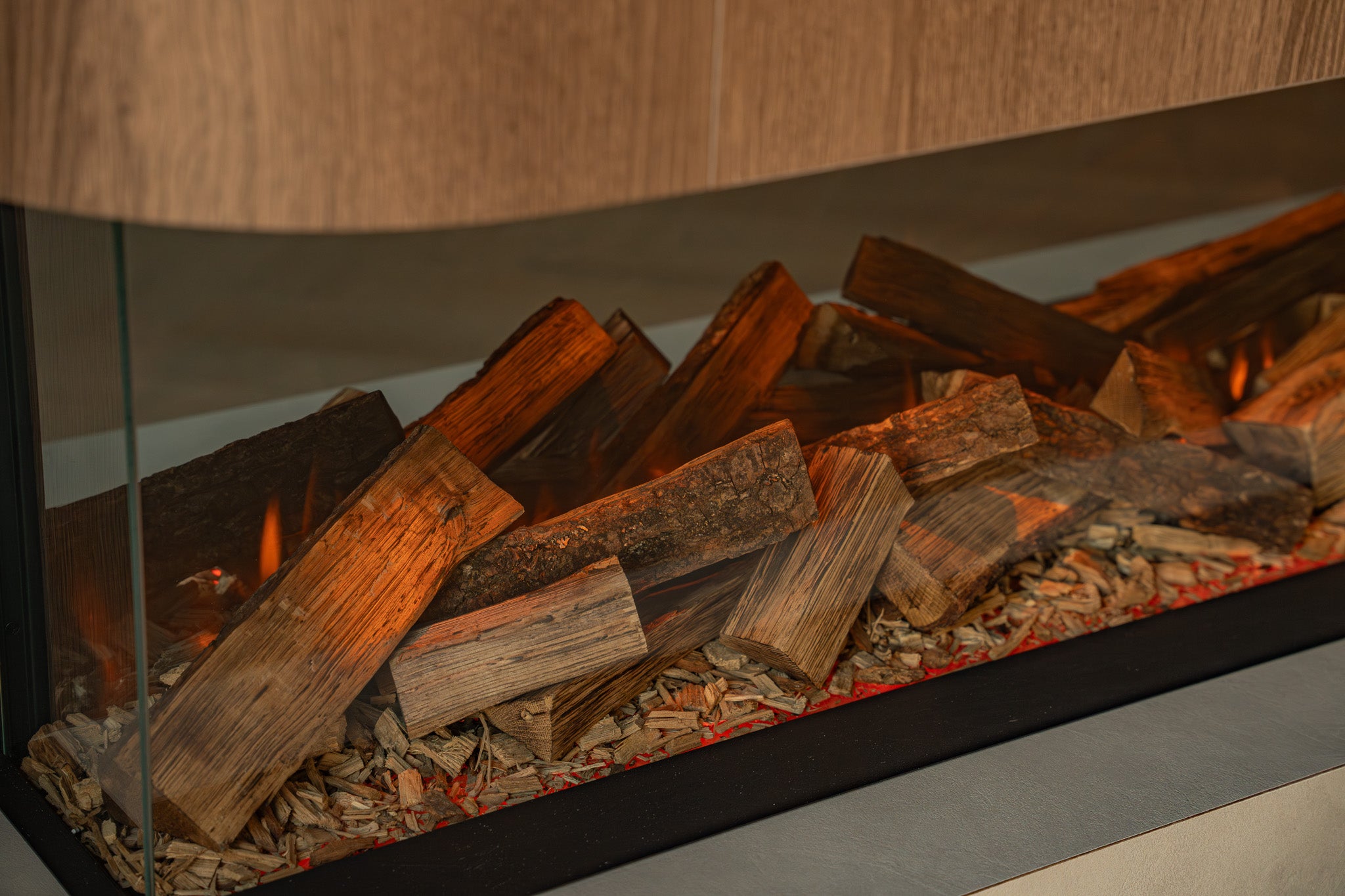 Realistische 3D-vlammen en uitgebreide effecten