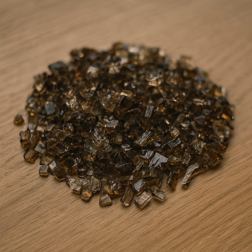 Amber Glass gloeistenen