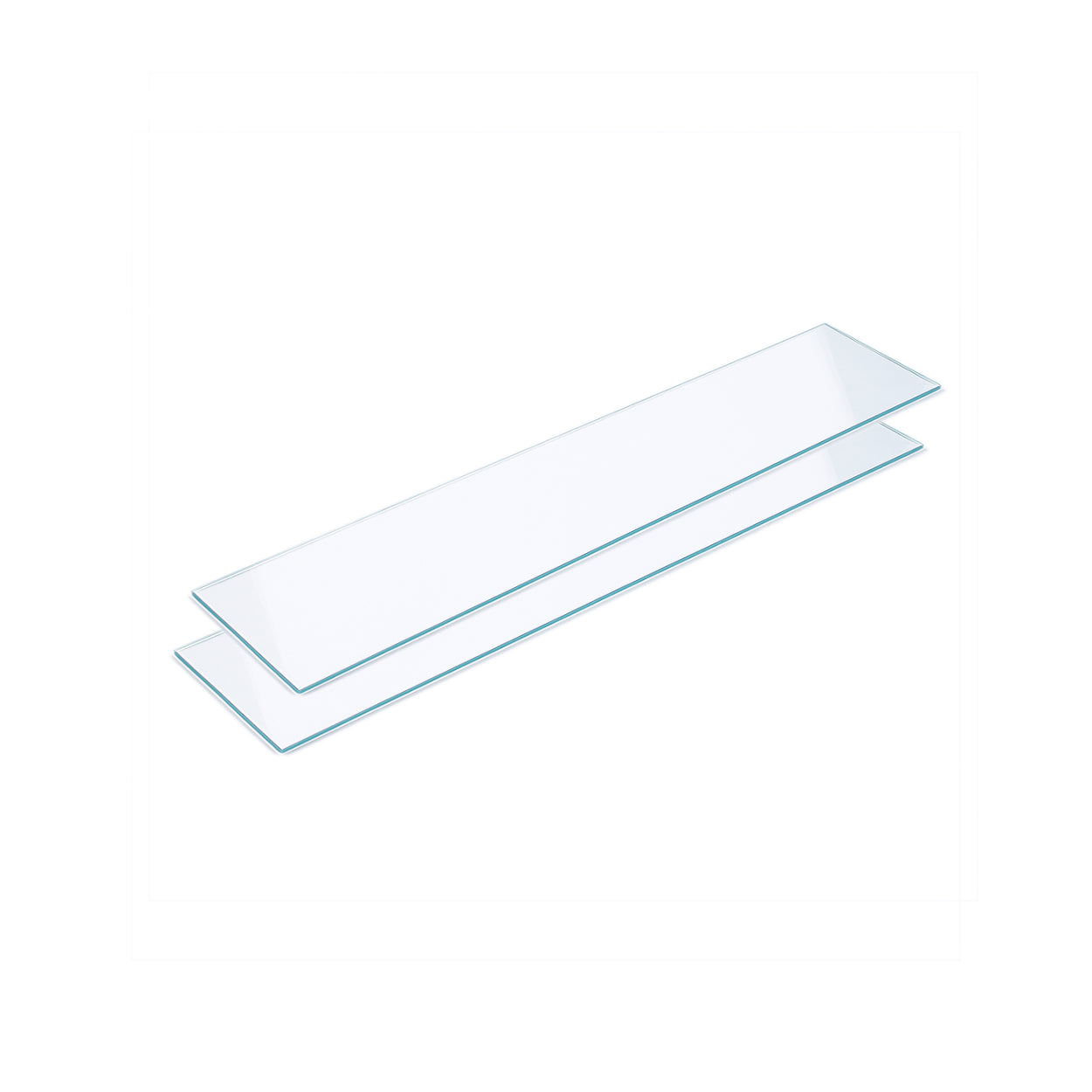 Bio-O 2 glasplaten - 100 cm