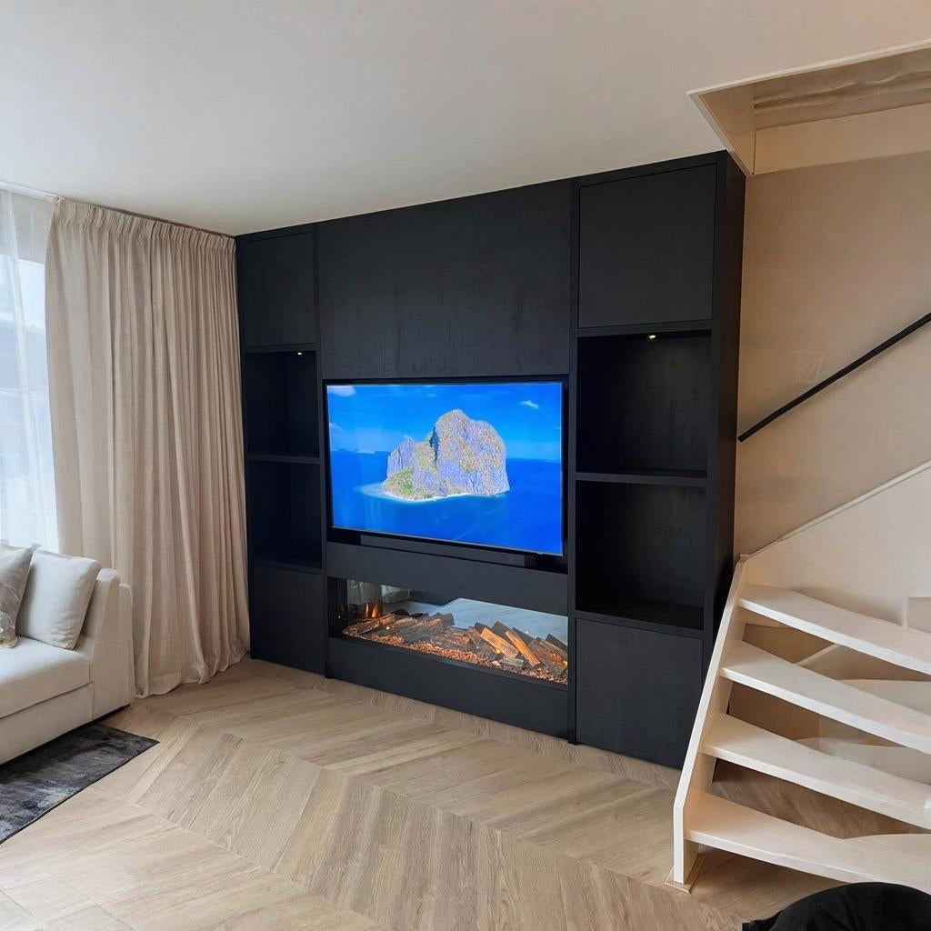 TV kasten met haard