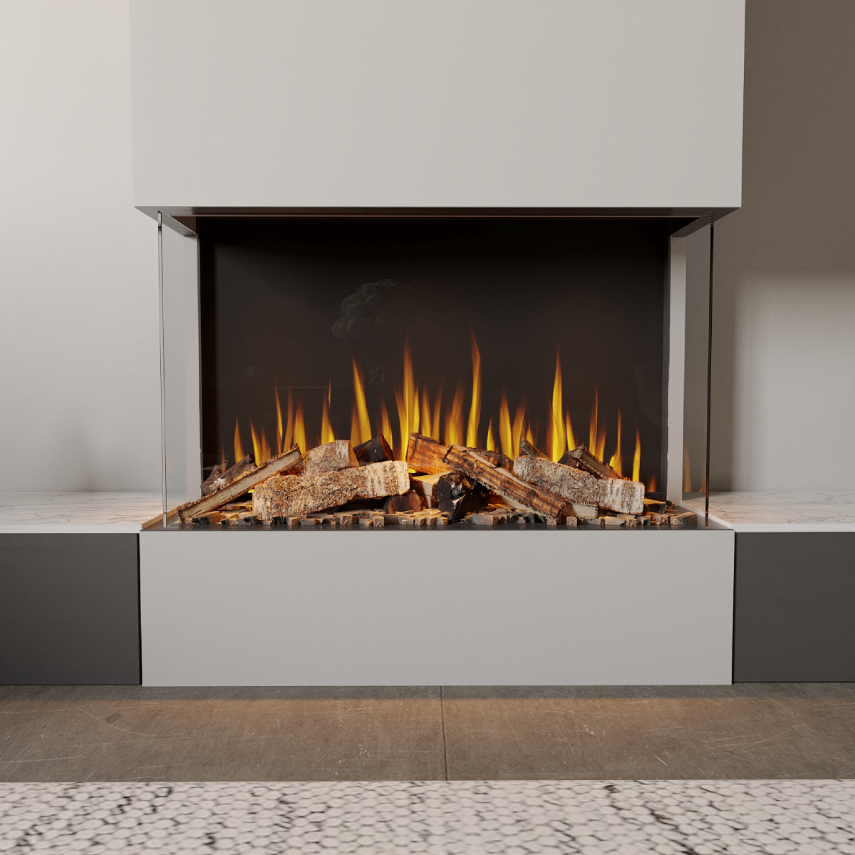 Driezijdig vuurzicht