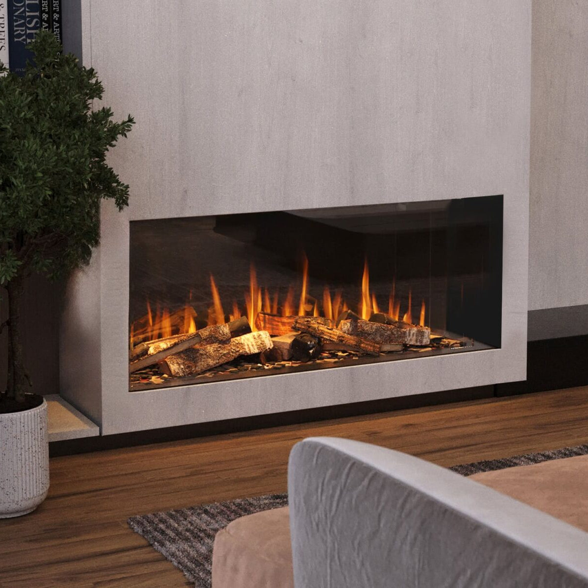 Enkelzijdig vuurzicht