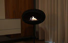 Le_Feu_Steel_High_Low_Bio-ethanol_haard_vrijstaand_dome_bowl_zwart_chromed_silver_rosegold_white_nickel_manueel_burner_design