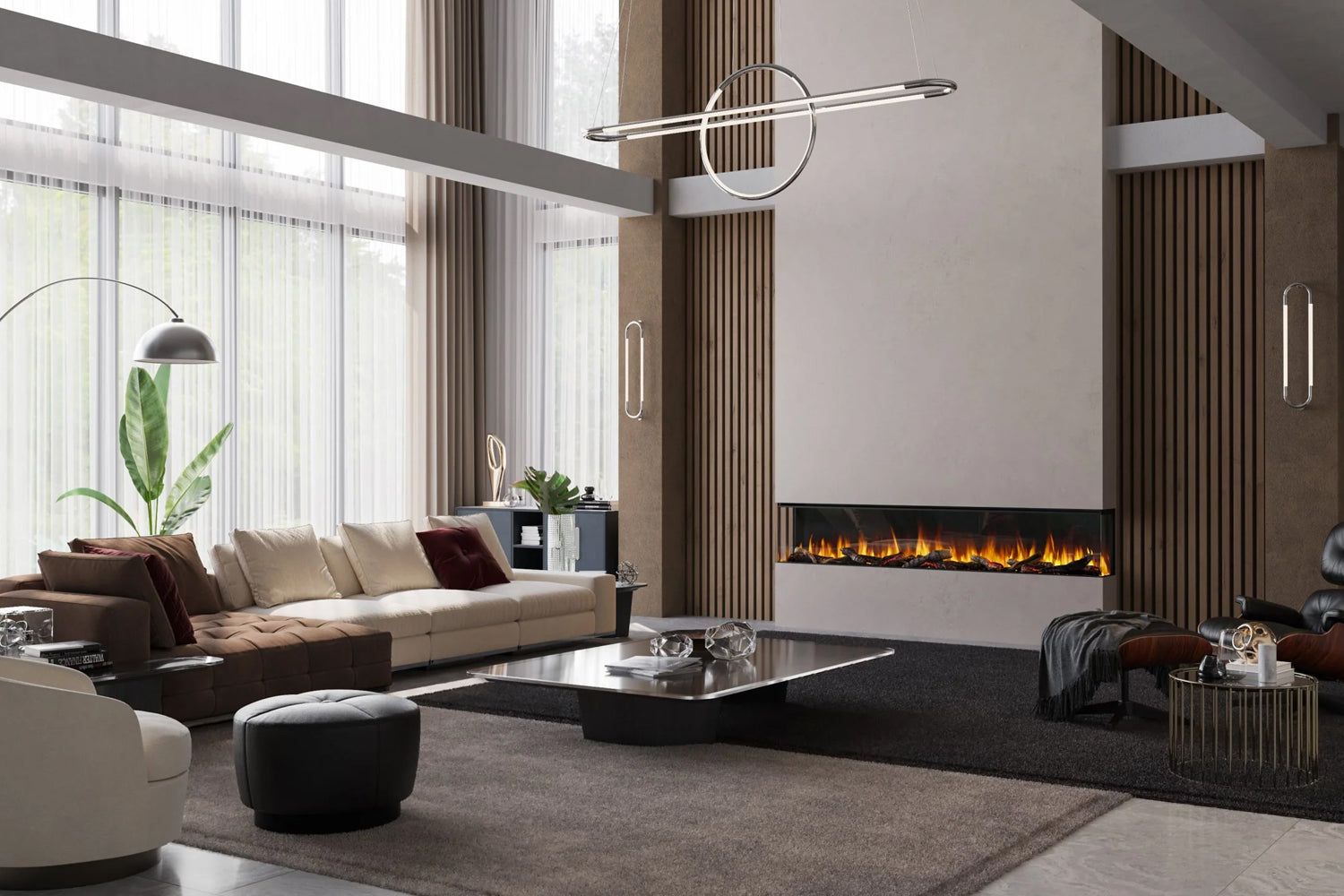 Levendig en realistisch vlammenspel