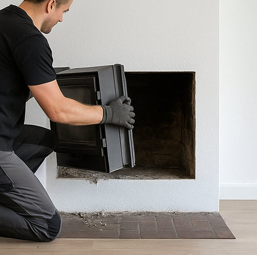 Verwijderen van uw bestaande haard