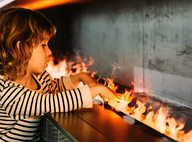 Direct sfeer en realistische vlammen