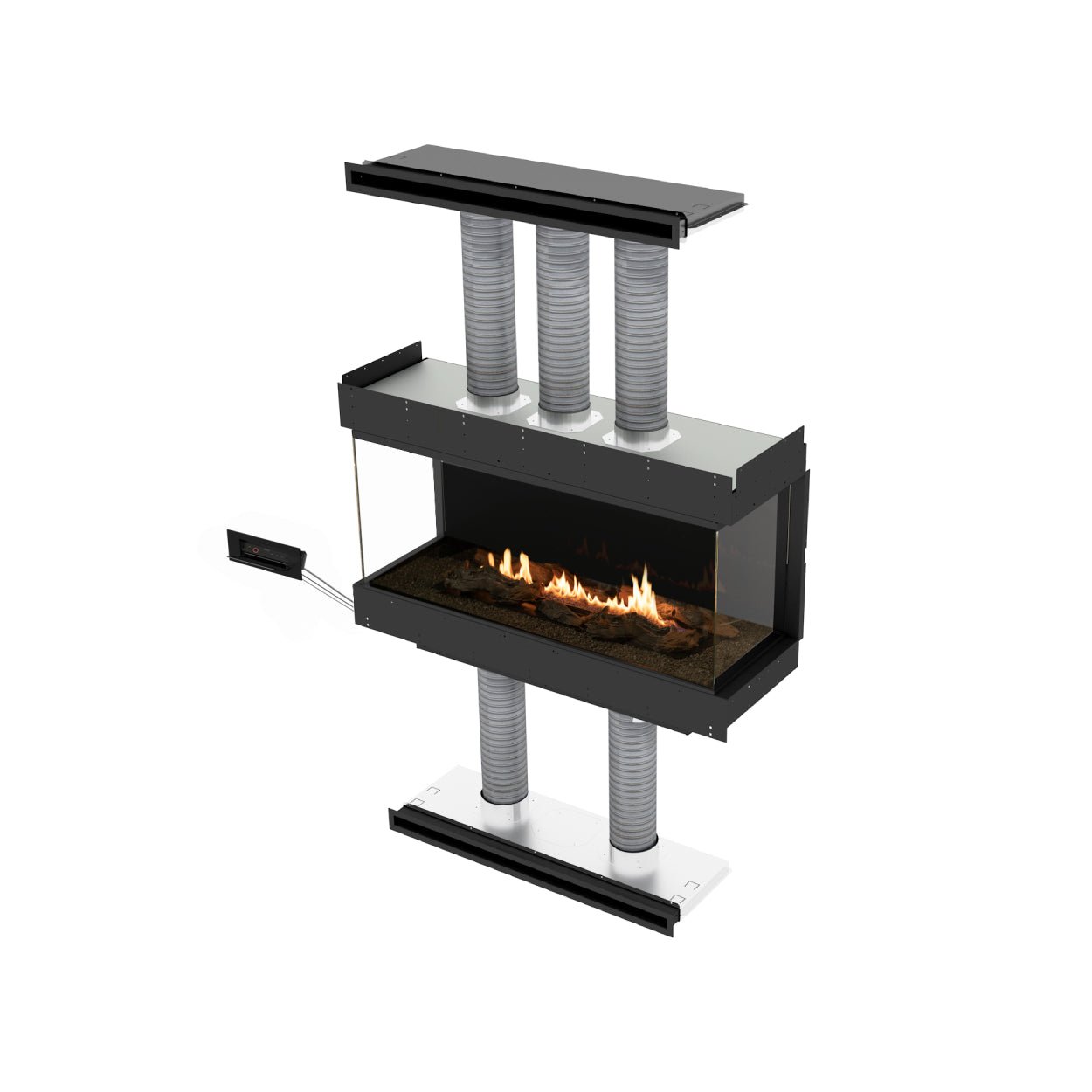 Planika_Panorama_BEV_technologie_gesloten_glas_ventilatie_Bio-ethanol_driezjidig_roomdivider