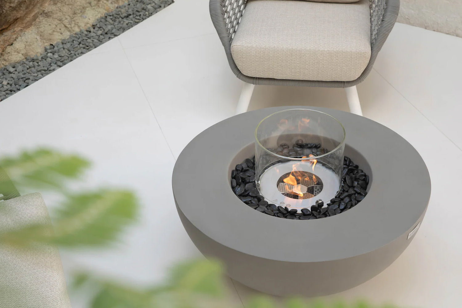 Rook- en geurvrij vlammenspel