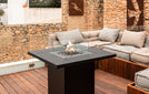 Planika_Square_Table_low_gashaard_buitenhaard_Tuintafel_tuinhaard_Terrashaard_salontafel_met_haard_gasfles