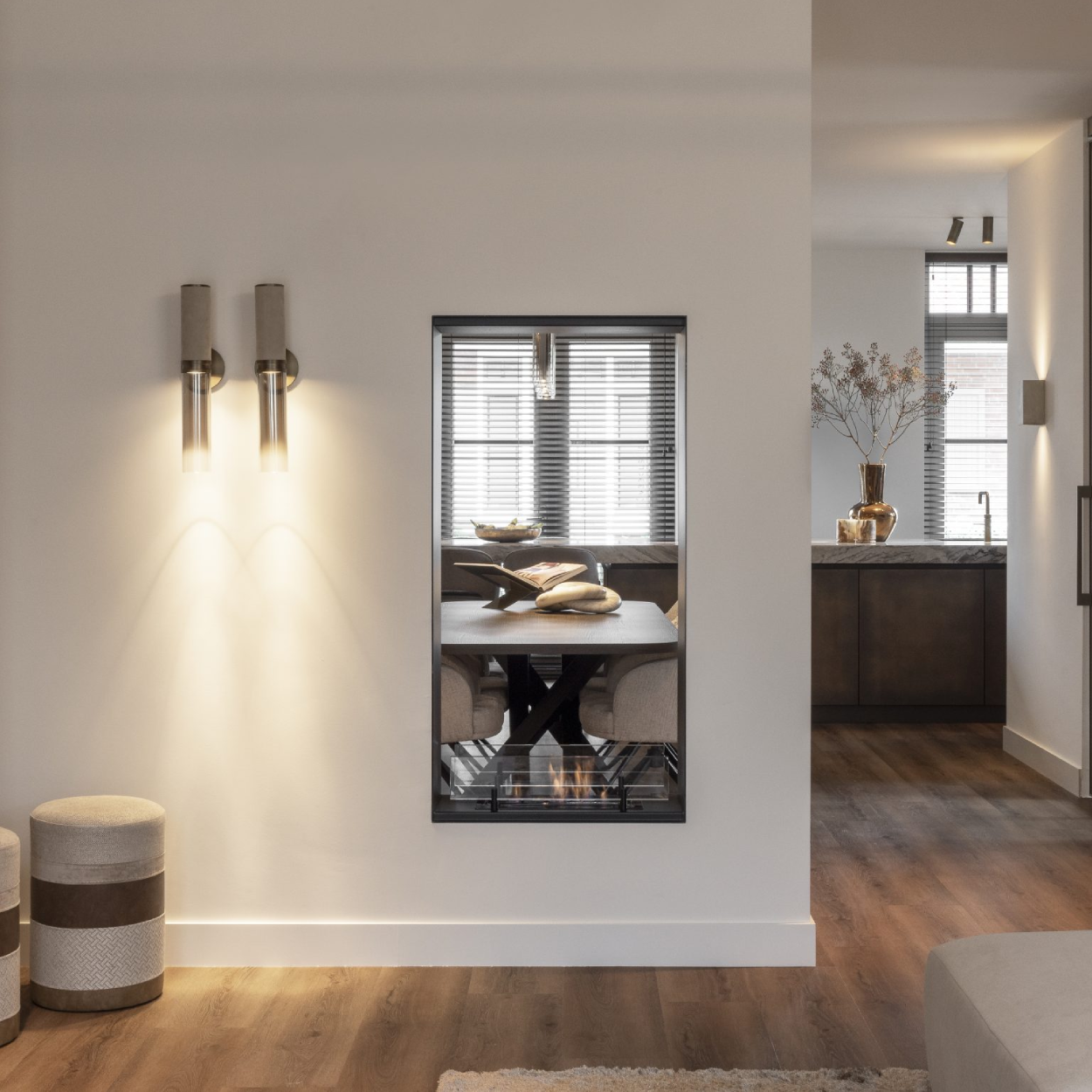 Verticale doorkijkhaarden