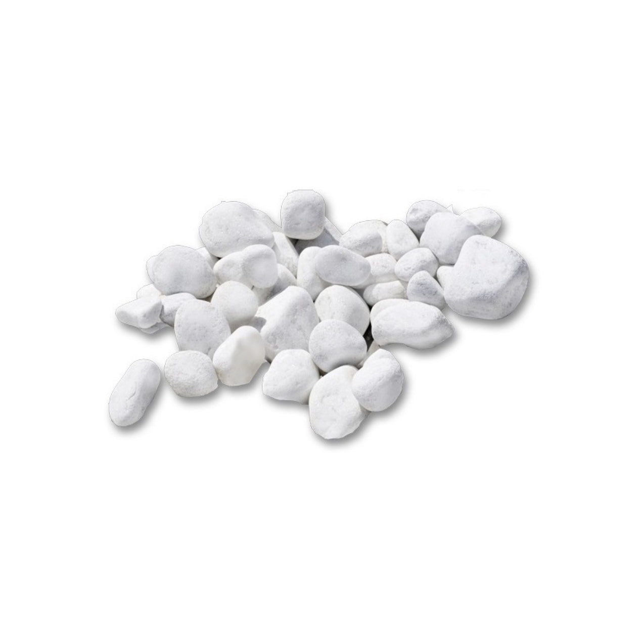 Witte Decoratie Stenen