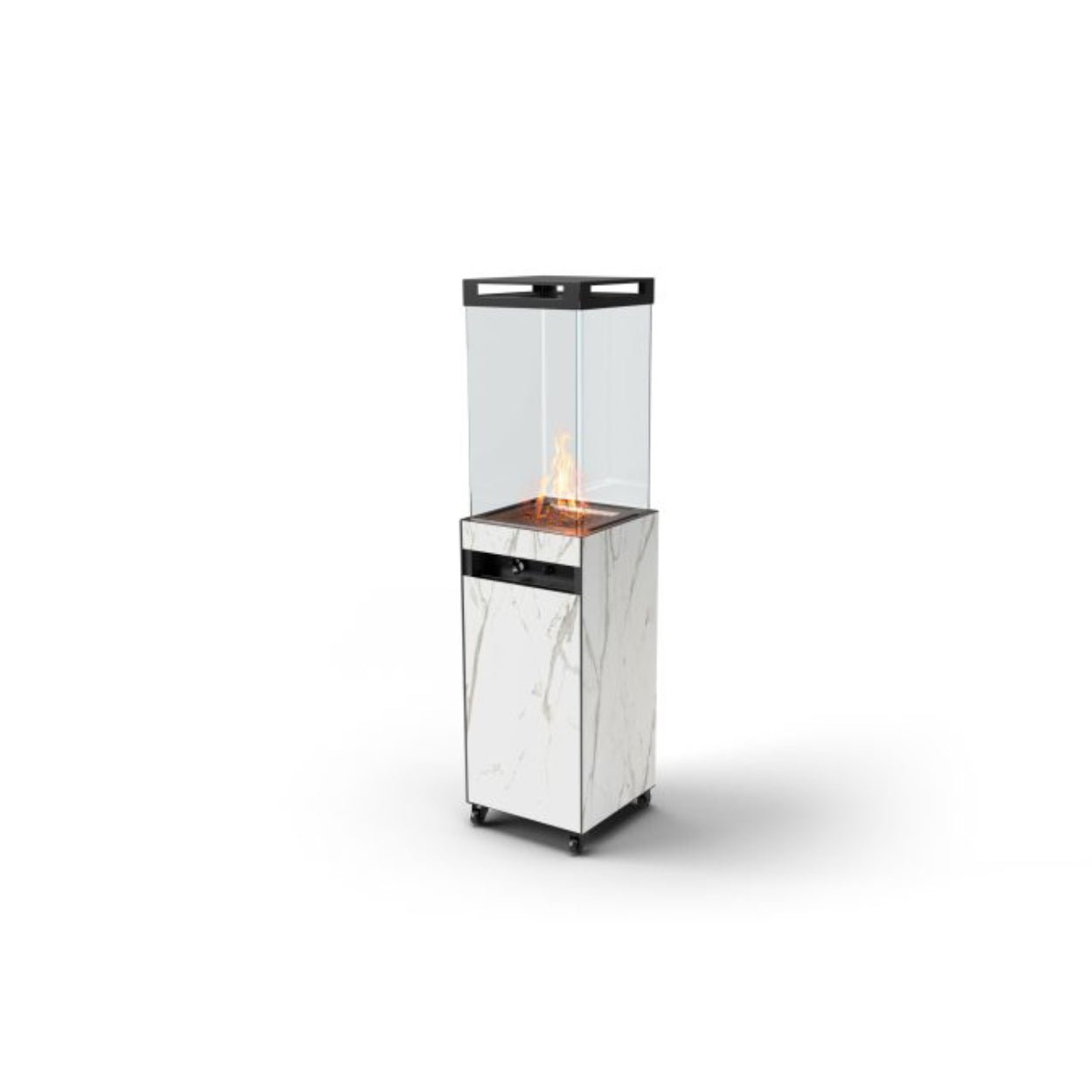 Planika_Zoia_Gashaard_Buitenhaard_Terrashaard_Tuinhaard_Terrasverwarmer_Terrasheater_Dekton_Daze_Kreta_Laurent