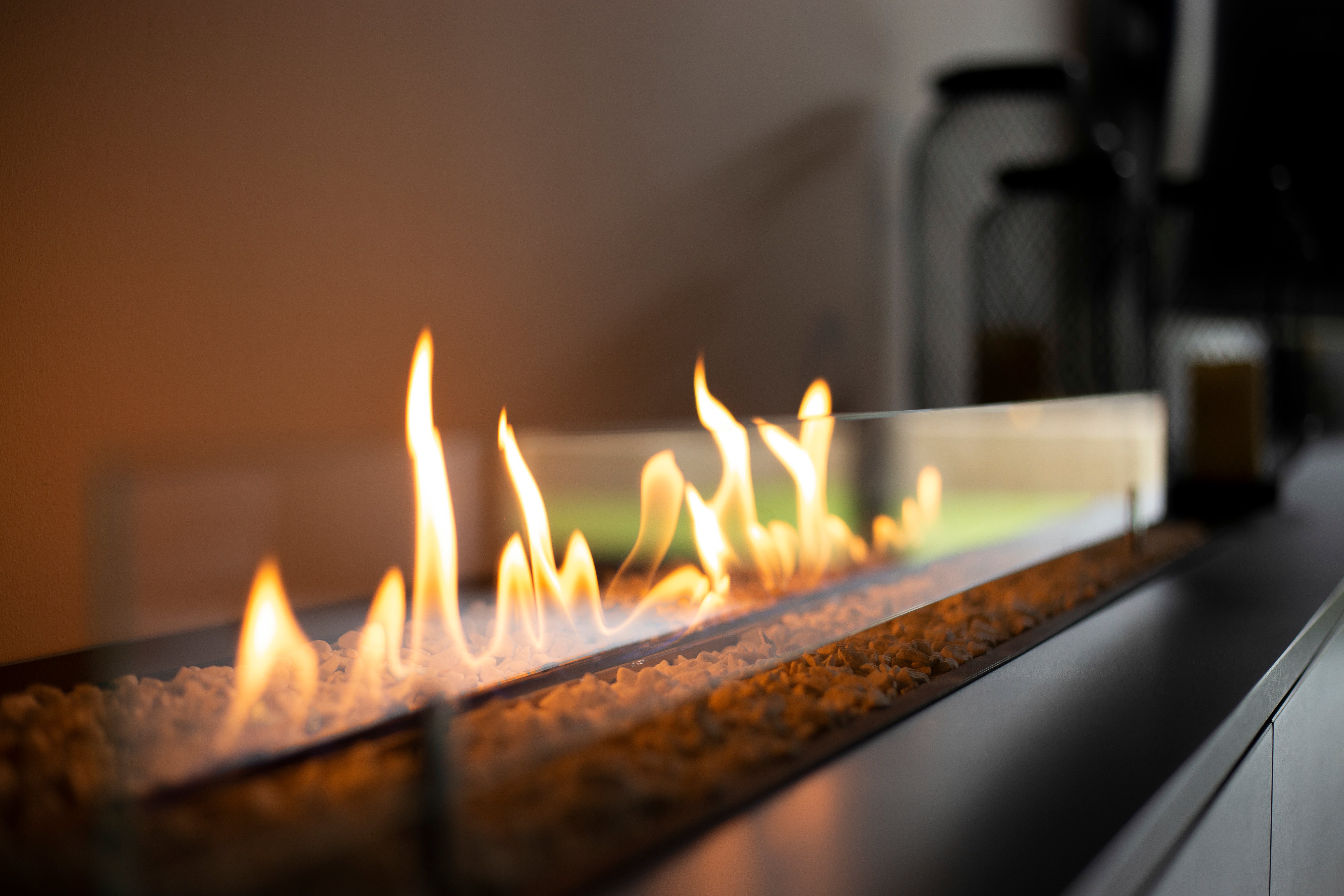 Scheiding vlam en reservoir