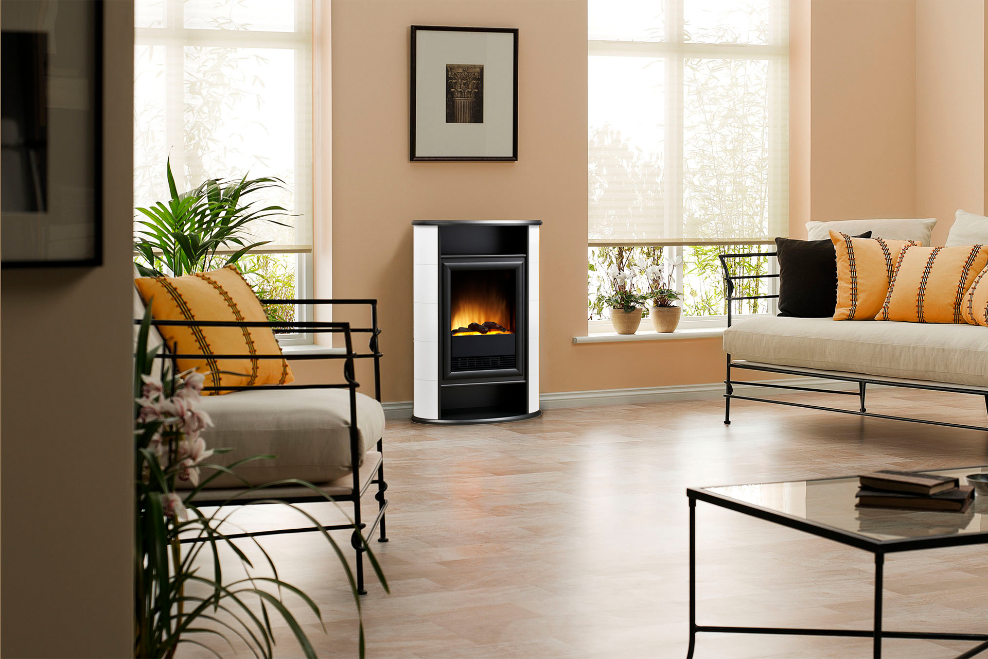 Een haard die zich aanpast aan uw stijl