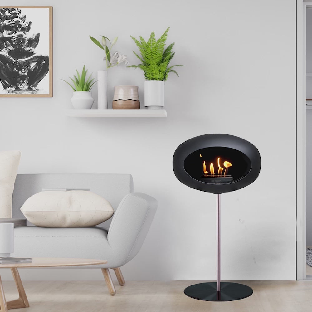 Brander met schuifdekking