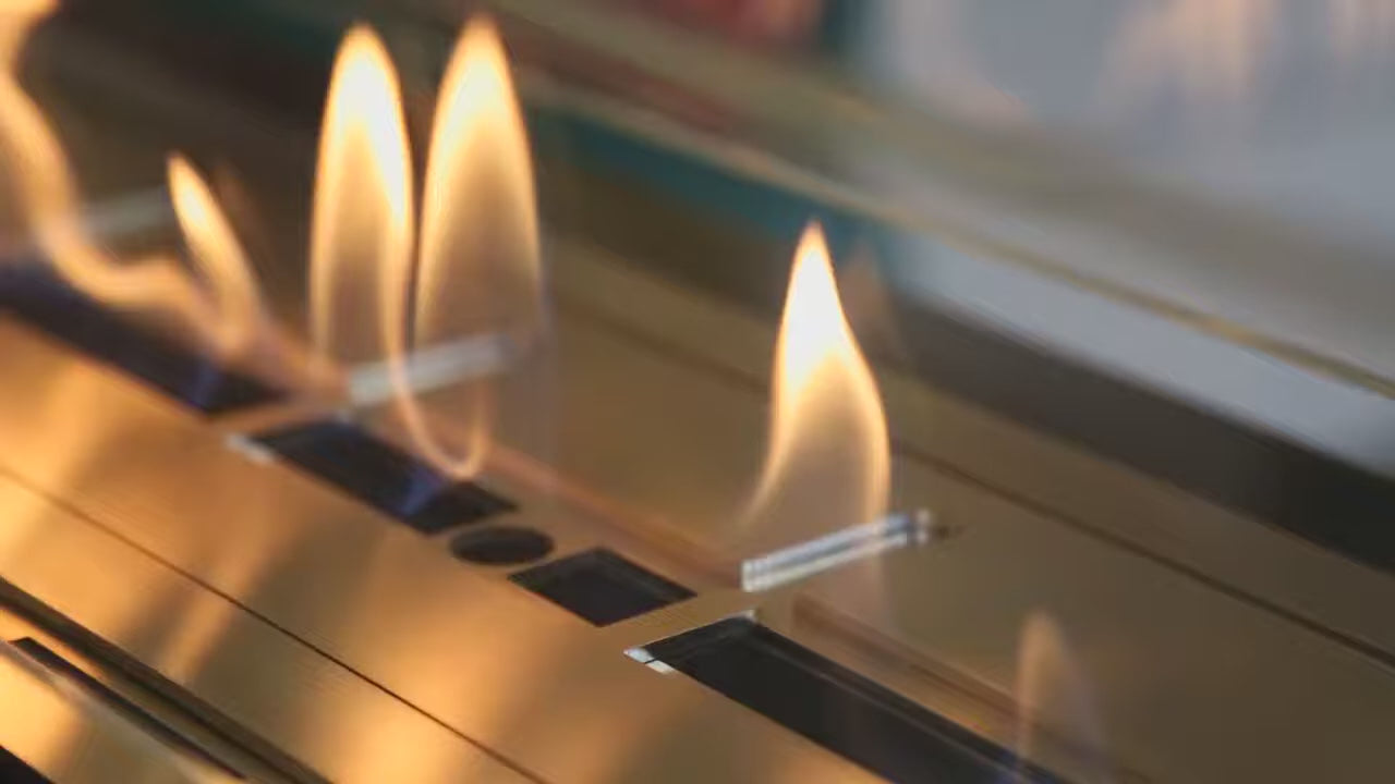 Prachtig en realistisch vlammenspel