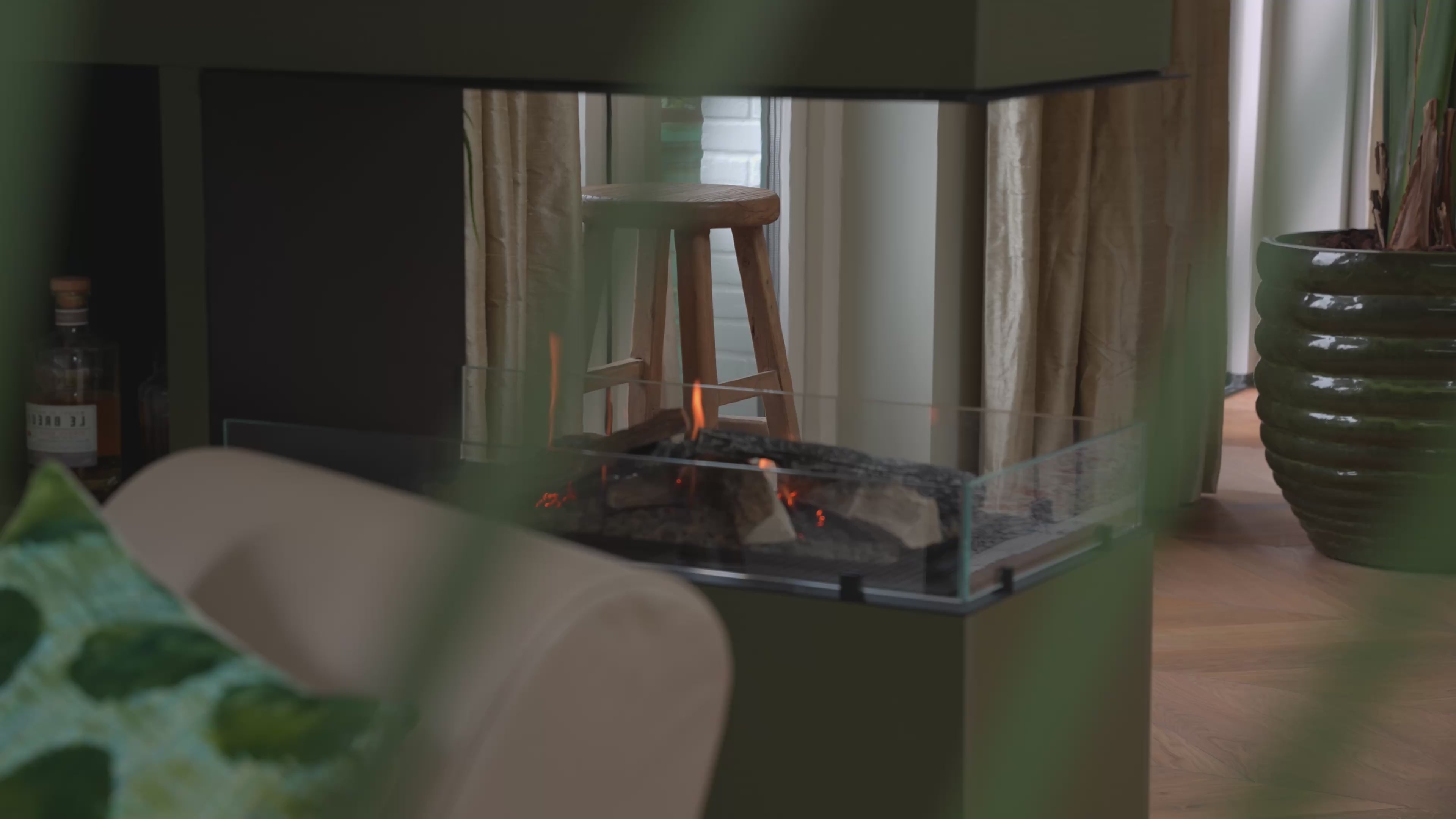 Roomdividers voor haarden