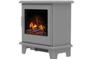 Bemodern Southgate elektrische haard grijs - realistisch vlammenspel woonkamer