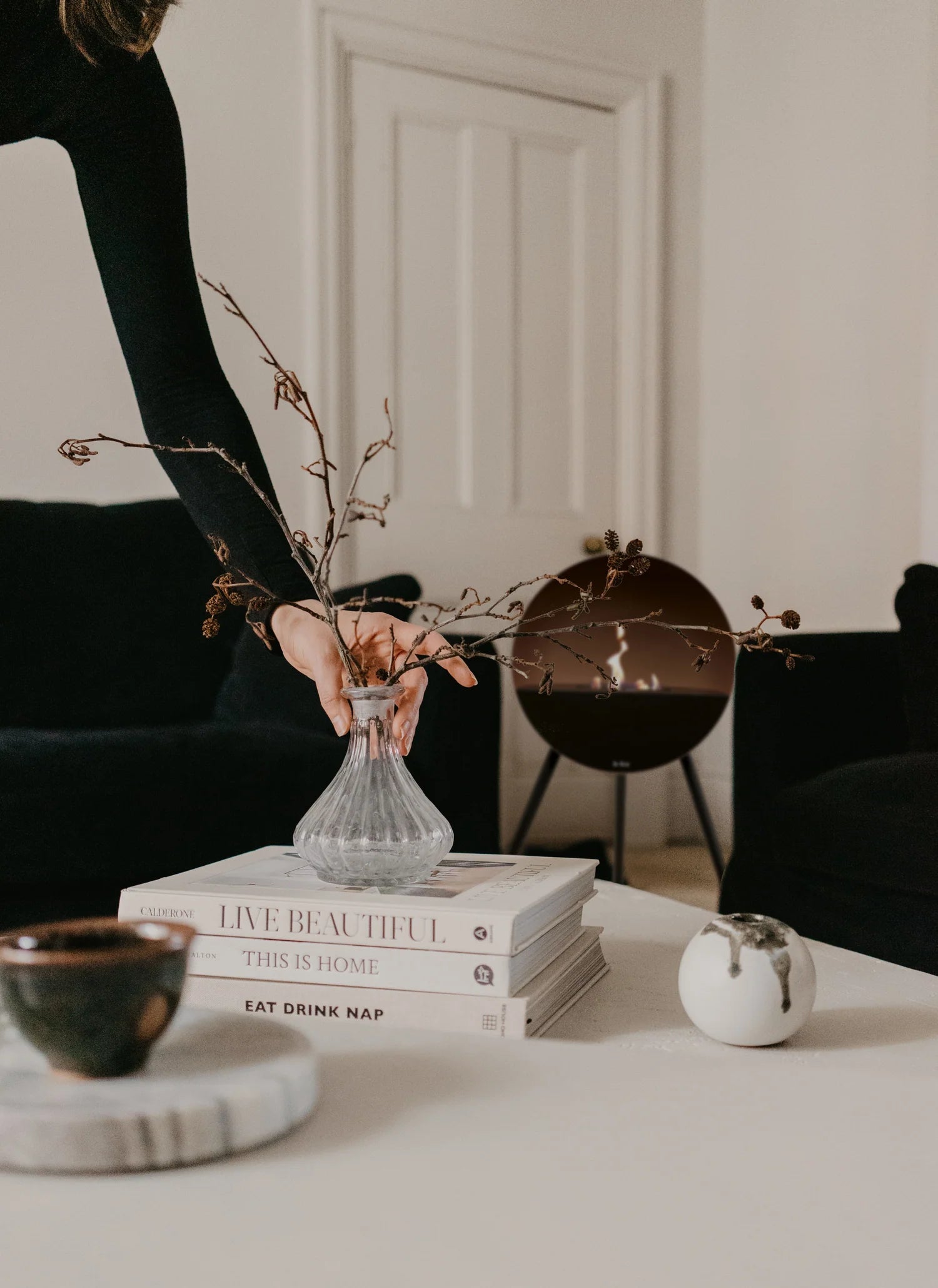 Rustgevende vlammen & ambiance