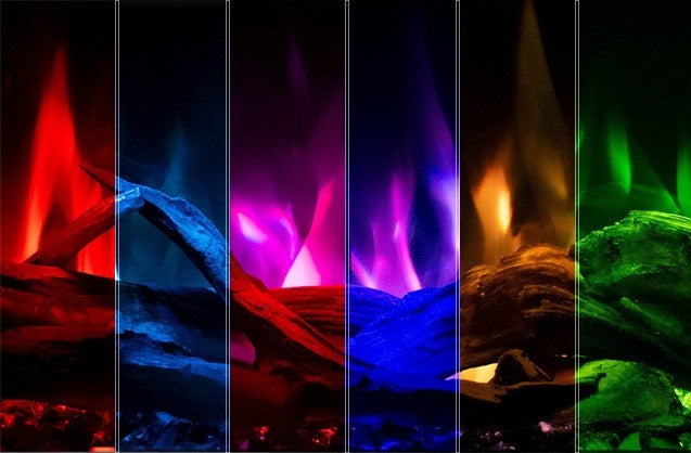 Volledig personaliseerbaar vlammenspel